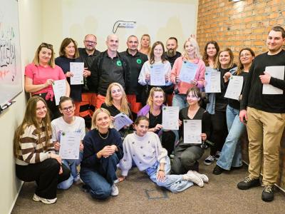 Szkolenie z PP dla Fundacji Onkologicznej "RAKIETY" Szkolenie z PP dla Fundacji Onkologicznej "RAKIETY"