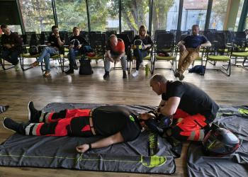 Szkolenie z Pierwszej Pomocy dla motocyklistów, edycja 1 Szkolenie z Pierwszej Pomocy dla motocyklistów, edycja 1