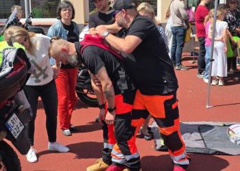 Piknik szkolny w SP im. JPII w Bieniewicach