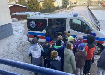 Zajęcie z pierwszej pomocy w SP nr 16 im. Tonego Halika w Warszawie