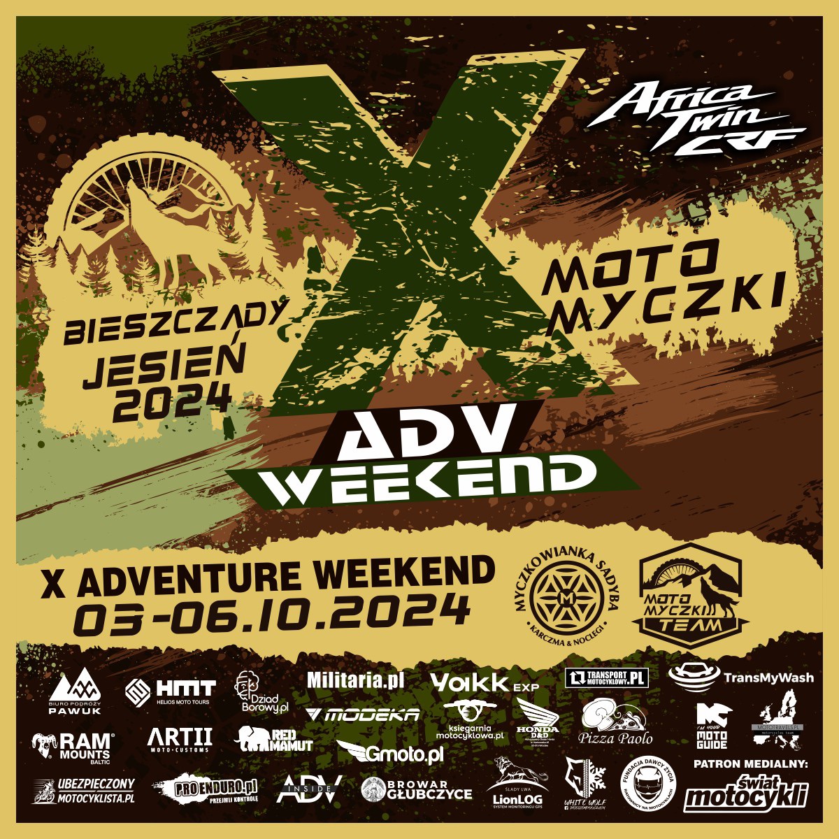 Dawcy na X CRF Adventure Weekend 